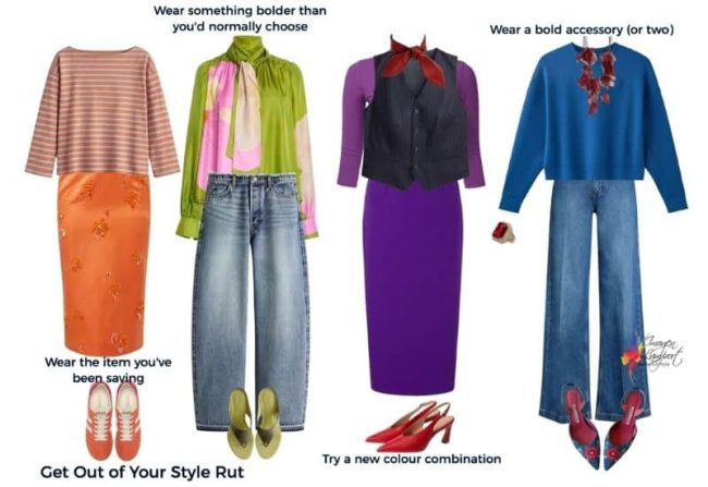 get out of your style rut